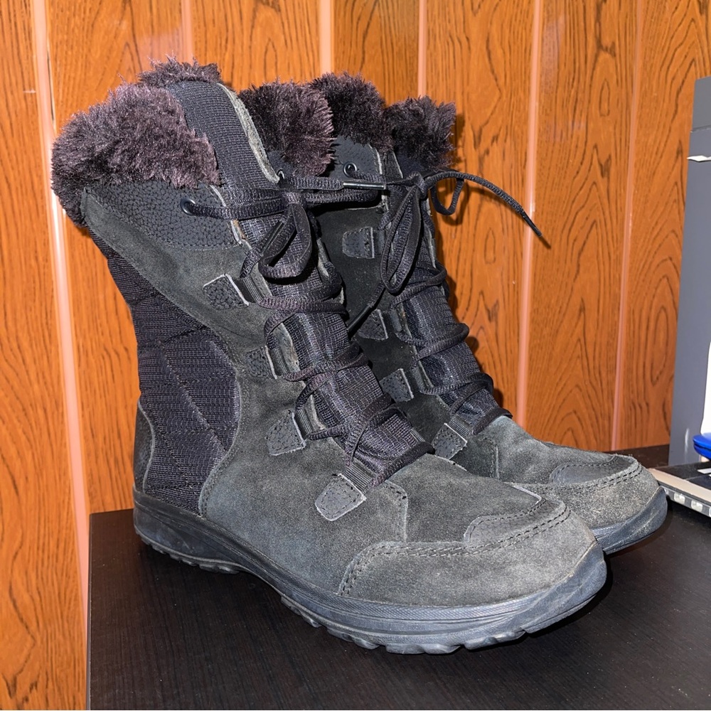 COLUMBIA WOMEN’S ICE MAIDEN II BOOT - WIDE 8.5 Black